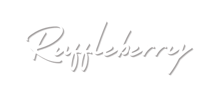 Ruffleberry White logo